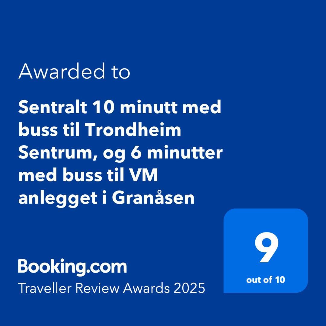 Sentralt 10 Minutt Med Buss Til Trondheim Sentrum Luaran gambar
